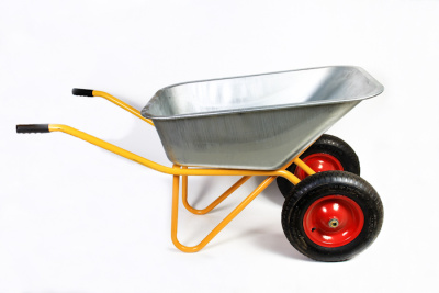 Тачка двухколесная  садовая Умница ТС-2К-220кг