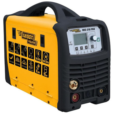 Сварочный полуавтомат KAISER MIG 310 3в1, ток 50-310 А, проволока 0.6-1.00 мм, электр.1.6-5., раб. 