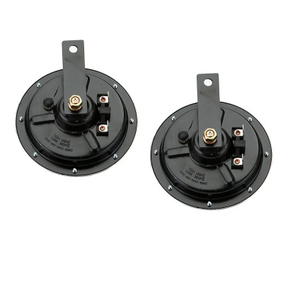 Сигнал звуковой автомобильный d-120 мм 12V (2 шт) Верт Soundway, черный - арт. W1038-BL Сигнал звуковой автомобильный d-120 мм 12V (2 шт) Верт Soundway, черный - арт. W1038-BL