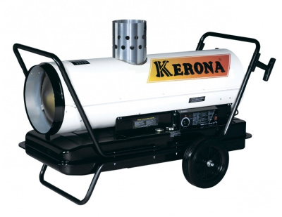 Нагреватель воздуха на жидком топливе с отводом выхлопных газов Kerona модель PID-135K  