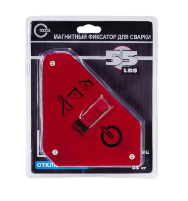 Магнитный держатель для монтажно-сварочных работ  55 LBS (on/off) SM1606