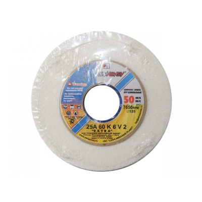 Круг на точило 125*20*32 (белый) Луга 25А