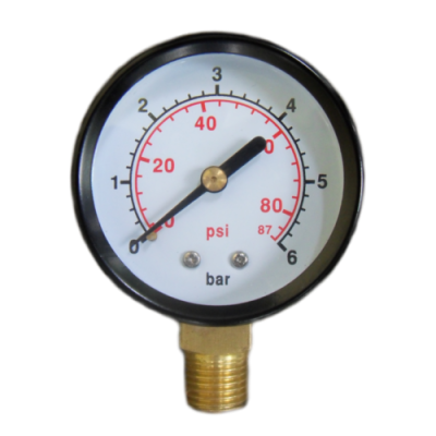 Манометр "Vodotok" модель KF-308,  40мм x 1/4" , радиальное соединение (100ш/к)