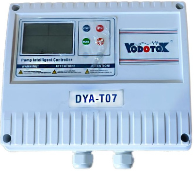 Блок защиты и управления модель DYA-T07 для насосов моделей 6SR18/17,6SR30/13, 6SR45/9, 6SR60/6
