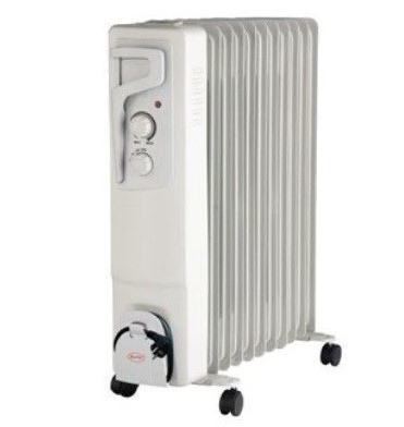 Масляный радиатор Умница ОМ-13с-2,5кВт без вентилятора, серый цвет Масляный радиатор Умница ОМ-13с-2,5кВт без вентилятора, серый цвет