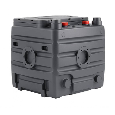 Насосная станция канализационная "LEO" модель WT1000-55-25-7.5×2-NPA/QG