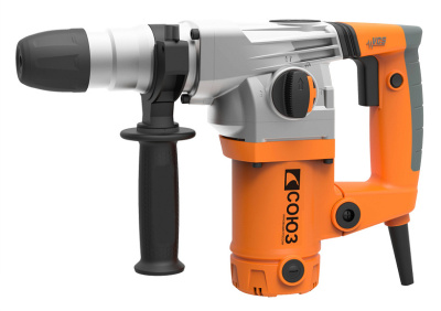 Перфоратор СОЮЗ ПЕС-2560 1500Вт, 3 реж, 850об/мин, 3,8Дж, кейс, металлический корпус редуктора Перфоратор СОЮЗ ПЕС-2560 1500Вт, 3 реж, 850об/мин, 3,8Дж, кейс, металлический корпус редуктора