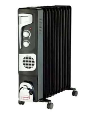 Обогреватель масляный Умница ОМВ-11с.-2,9кВт 11 секций с вентилятором, черно-серебристый цвет Обогреватель масляный Умница ОМВ-11с.-2,9кВт 11 секций с вентилятором, черно-серебристый цвет