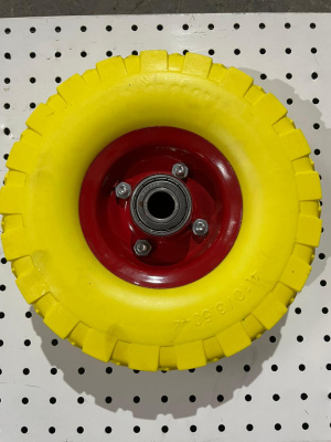 Колесо полиуретановое 4.10/3.50-4 D16 универсальное