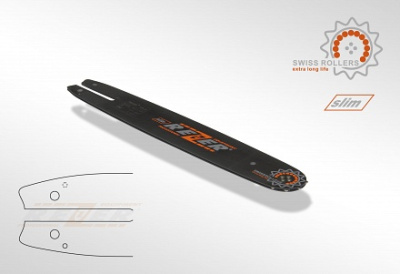 Шина Rezer 14" 353 L 9 K, сварная (Stihl MS 180 14"-50зв.) Шина Rezer 14" 353 L 9 K