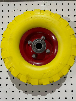 Колесо полиуретановое 4.10/3.50-4 D20 универсальное