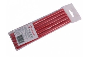 Стержни для клеевого пистолета "Калибр" 11,2мм "Красный" (200мм, 5шт.)
